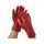 OATES SHORT RED LIQUID RESISTANT GLOVES 270MM