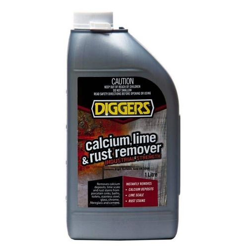 DIGGERS CALCIUM, LIME & RUST REMOVER 1LT