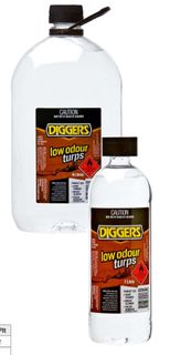 DIGGERS LOW ODOUR TURPS 1LT