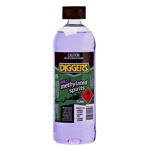 DIGGERS VIOLET METHYLATED SPIRITS 1L (IN-STORE ONLY)