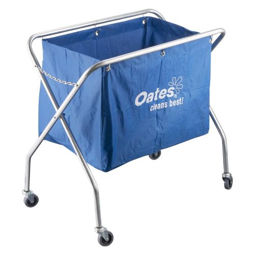 OATES SCISSOR METAL TROLLEY -  WITH GREY BAG