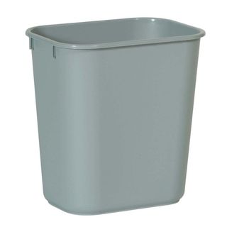 RUBBERMAID WASTE BIN RECT BASKET 12.9L GREY