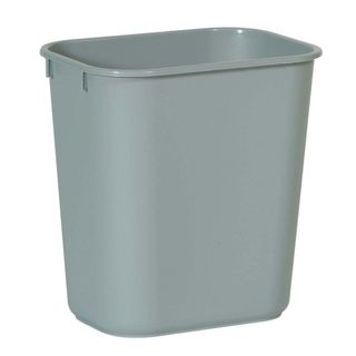 WASTEBASKET SMALL RECT 12.9L GRAY