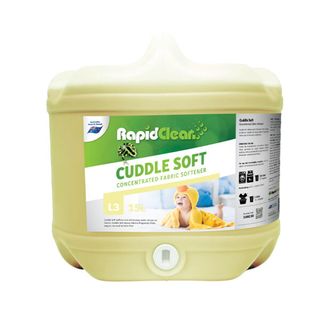 RAPIDCLEAN CUDDLE SOFT FABRIC SOFTENER 15L