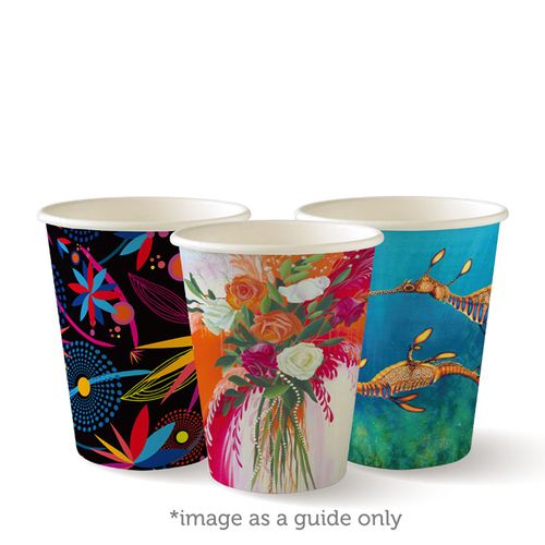 ART SERIES BIOCUP - SINGLE WALL 8OZ