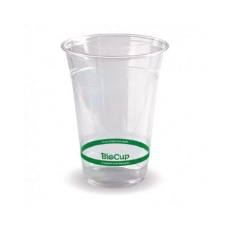 BIOPAK CLEAR BIOCUP 420ML/14OZ CUP (1,000 CARTOON)