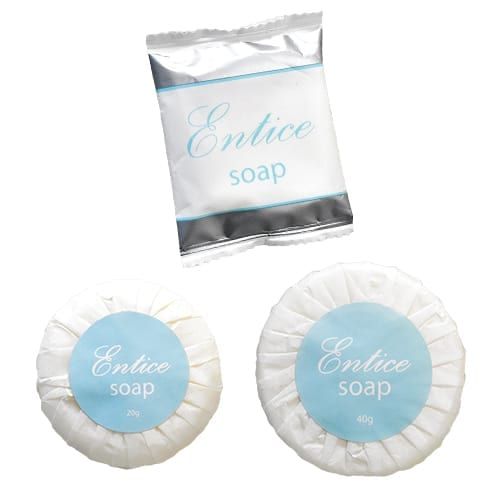ENTICE BATH SOAP PLEAT WRAPPED 20G (500 CARTON)