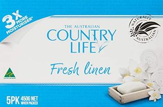 THE AUSTRALIA COUNTRY LIFE FRESH LINEN SOAP BARS