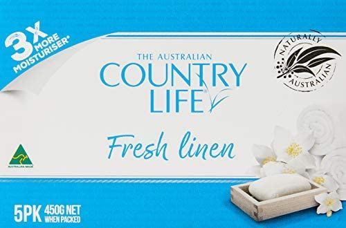 THE AUSTRALIA COUNTRY LIFE FRESH LINEN SOAP BARS