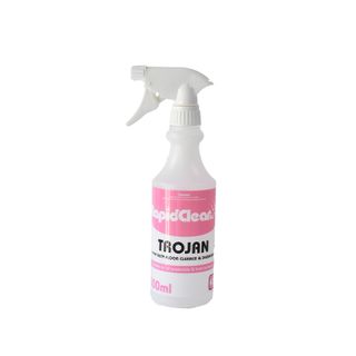 RAPIDCLEAN TROJAN PRINTED BOTTLE 500ML AND TRIGGER