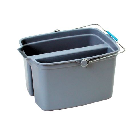 SABCO 2x9L DIVIDED PAIL BUCKET