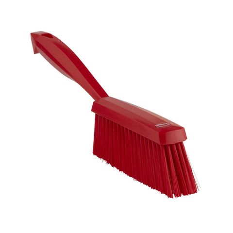 VIKAN BANNISTER BRUSH 330MM, SOFT BRISTLE -RED