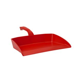 VIKAN HEAVY DUTY DUST PAN 330MM RED