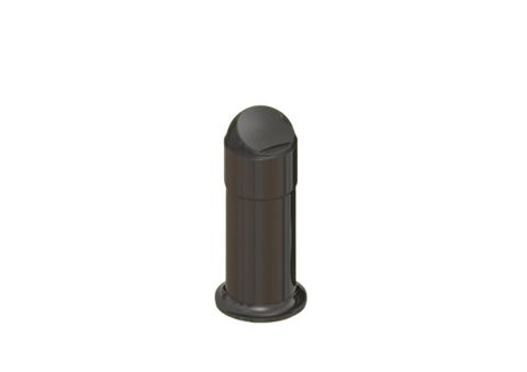GOJO TERRACYCLIC SMALL BLACK BIN (6.5L)