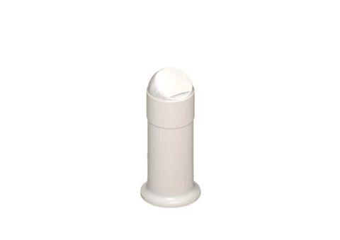 GOJO TERRACYCLIC SMALL WHITE BIN (6.5L)