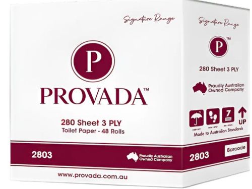 QD 3PLY 280 SHEET TOILET PAPER