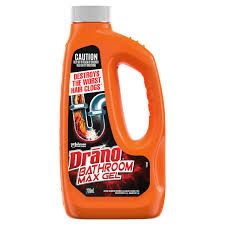 DRANO BATHROOM MAX GEL DRAIN CLEANER 770ML (IN-STORE ONLY)