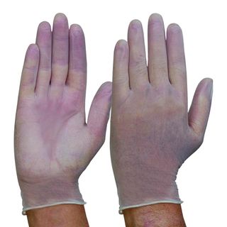 PROCHOICE VINYL GLOVES POWDER FREE (LARGE)