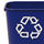 RUBBERMAID DESKSIDE RECYCLING CONTAINER