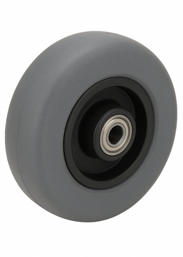 FOAM FILLED GREY RUBBER TYRE