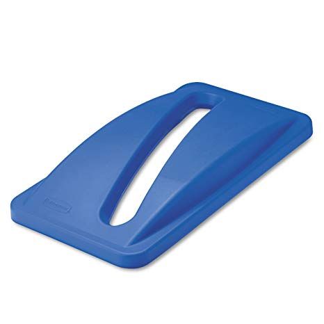 RUBBERMAID SLIM JIM PAPER RECYCLING LID - BLUE