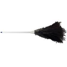 OSTRICH FEATHER DUSTER LARGE EXTENABLE HANDLE