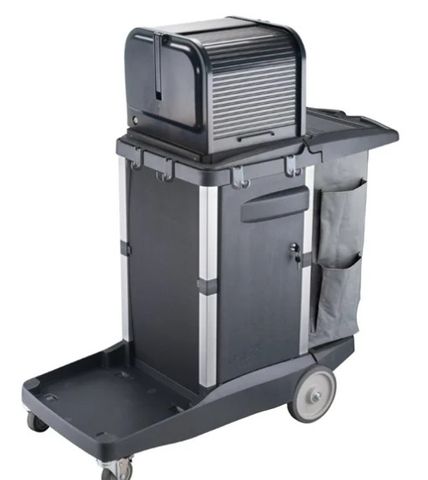 JC-3000ZXC PLATINUM JANITORS CART ICONIC