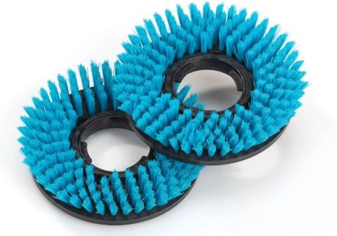 I-MOP XL MEDIUM BLUE BRISTLE BRUSH (SET OF 2)