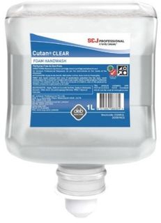 CUTAN CLEAR FOAM HANDWASH 1LT