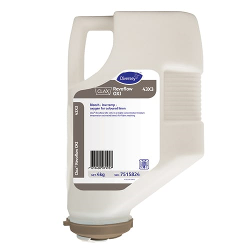 DIVERSEY CLAX REVOFLOW OXI 43X2 3X4KG