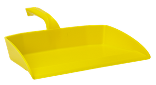 VIKAN HEAVY DUTY DUST PAN 330MM - YELLOW