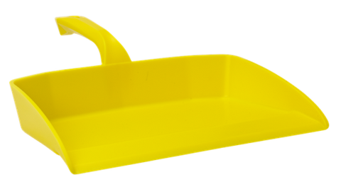 VIKAN HEAVY DUTY DUST PAN 330MM - YELLOW