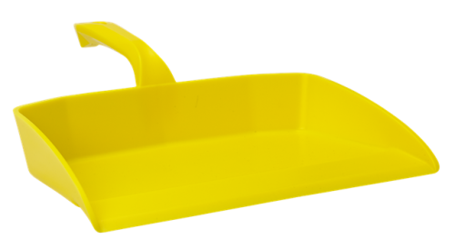 VIKAN HEAVY DUTY DUST PAN 330MM - YELLOW