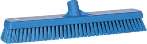 FLOOR SCRUB BROOM HEAD 470MM BLUE