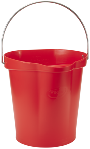VIKAN 12L BUCKET - RED
