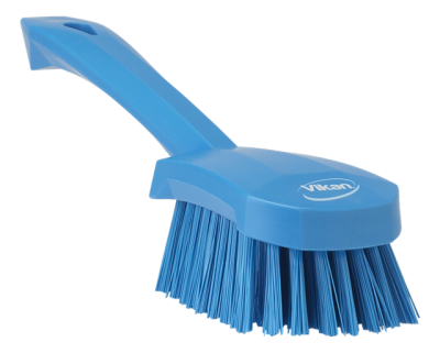 HAND BRUSH S/H 250MM HARD BLUE