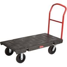 RUBBERMAID PLATFORM TRUCK HEAVY DUTY - 122X61CM