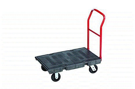 RUBBERMAID PLATFORM TRUCK HEAVY DUTY - 907.2KG LOAD CAPACITY