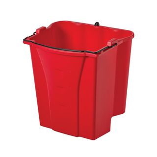RUBBERMAID RED DIRTY WATER BUCKET FOR WAVEBREAK COMBO
