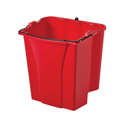 RUBBERMAID RED DIRTY WATER BUCKET FOR WAVEBREAK COMBO