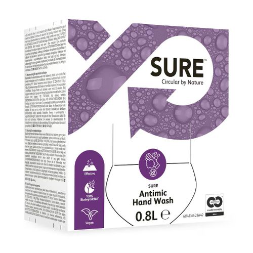 DIVERSEY SURE ANTIMIC HAND WASH 800ML