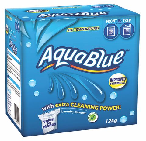 AQUABLUE LAUNDRY POWDER BOX 12KG