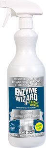 ENZYME WIZARD GLASS AND STAINLESS-STEEL CLEANER 750ML