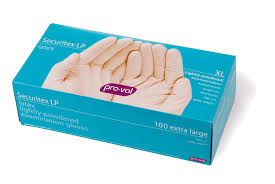 SECURITEX LIGHTLY POWDERED EXAMINATION GLOVES (MEDIUM)