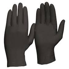 PARAMOUNT NITRILE BLACK PF DISPOSABLE GLOVE (X-LARGE)