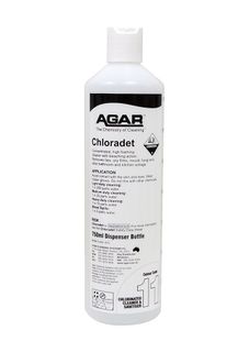 #1 AGAR SCREEN PRINTED BOTTLE CHLORADET 750ML