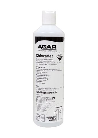 AGAR CHLORADET SCREEN PRINTED BOTTLE #11 750ML