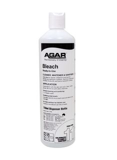 #11 AGAR SCREEN PRINTED BOTTLE BLEACH 750ML