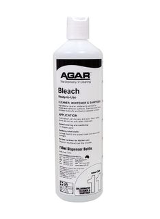 AGAR BLEACH SCREEN PRINTED BOTTLE #11 750ML