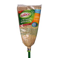 SABCO 7-TIE DELUXE MILLET BROOM